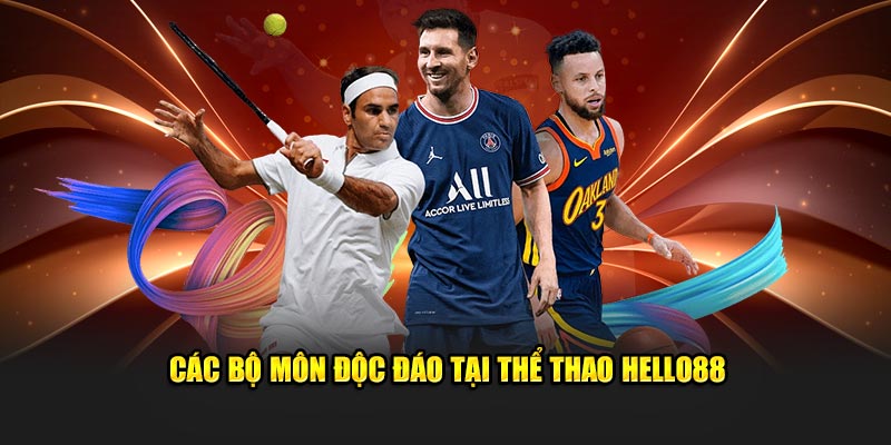 Thể thao Hello88 với rất nhiều những bộ môn thu hút